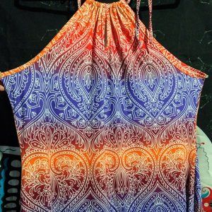 4/$20 Halter dress fits 20/22